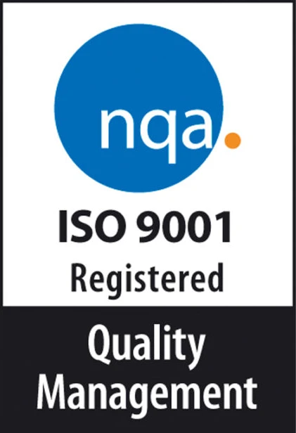 NQA certified ISO 9001