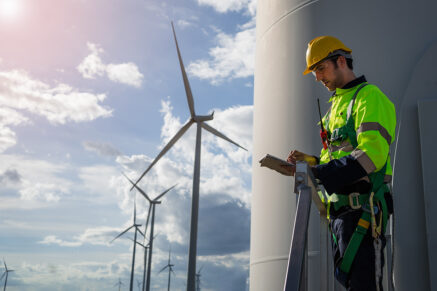 Windfarms are helping produce cheap stainable power across the UK